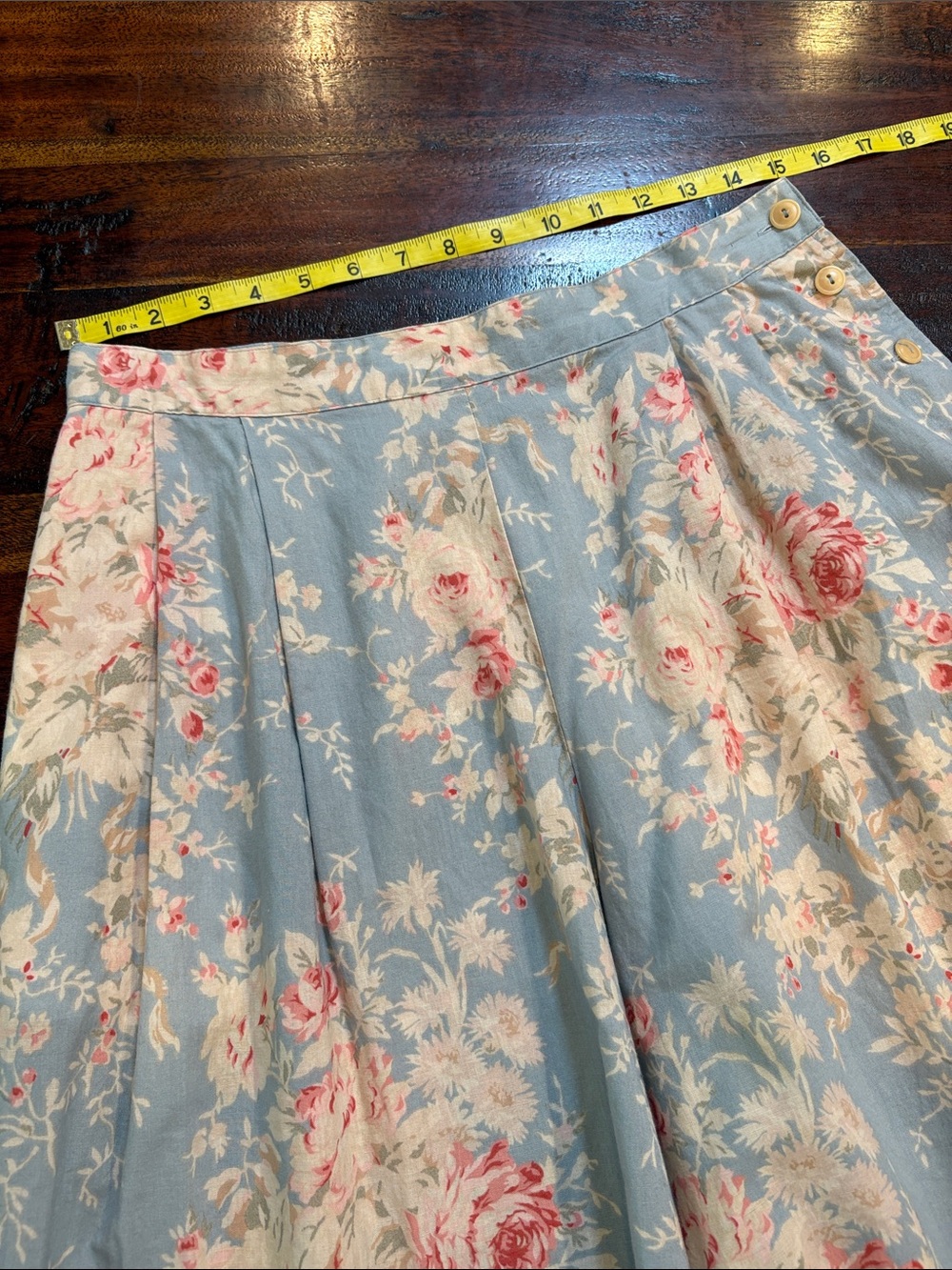 Vintage Ralph Lauren Country 90s Cotton Linen Blend Bermuda Shorts Cottagecore - Picture 8 of 11